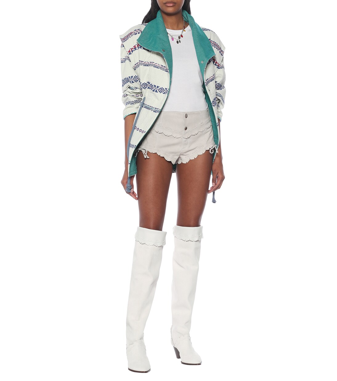 Luiz suede over-the-knee boots | Isabel Marant