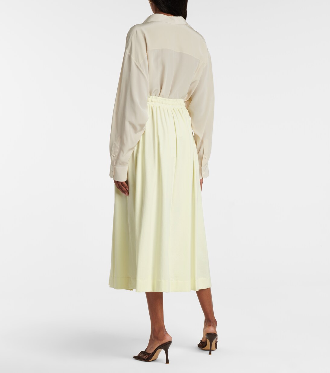 Leisure falda midi Radar de algodón | Max Mara