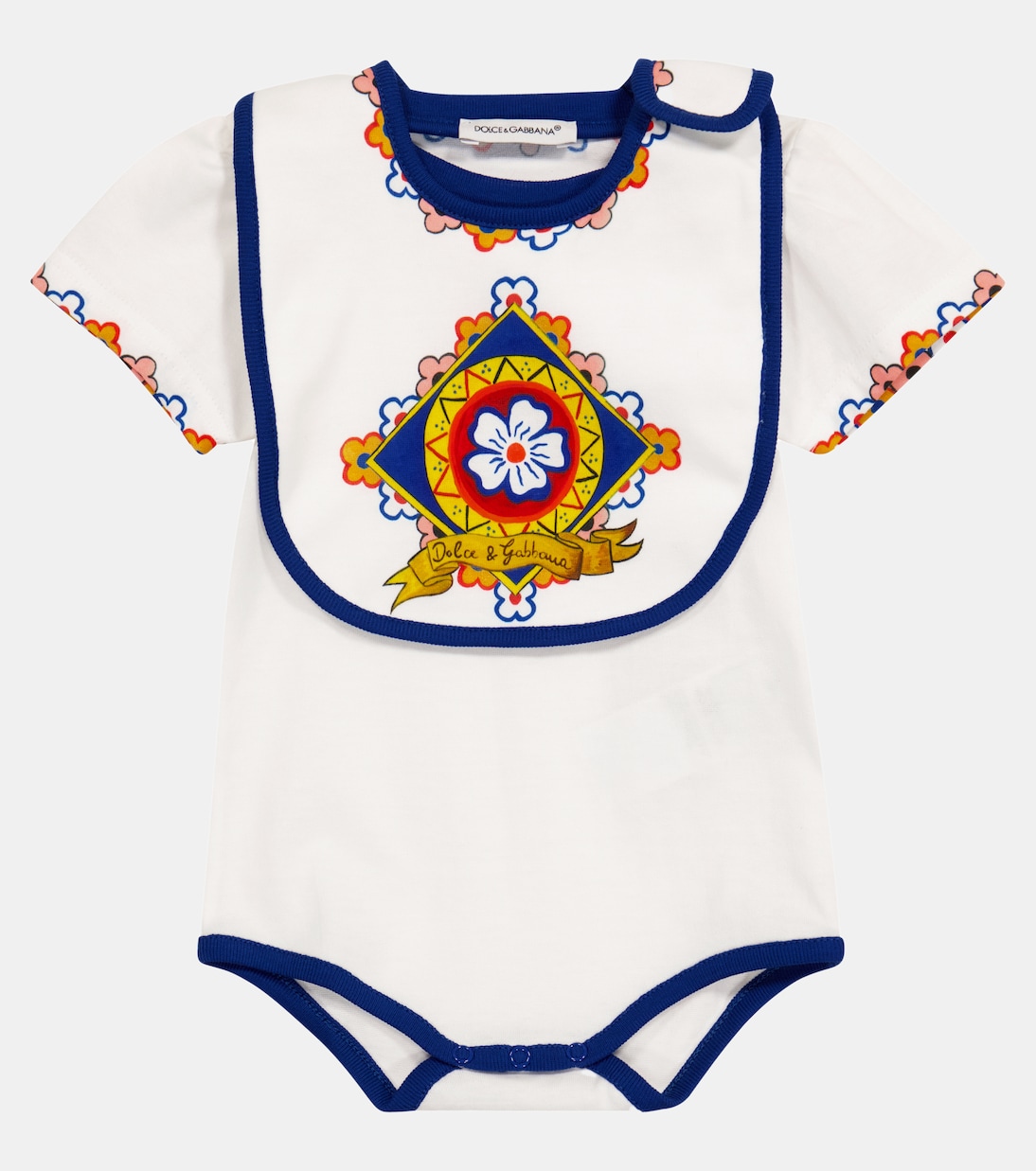 Baby Set aus Body und Lätzchen | Dolce&Gabbana Kids