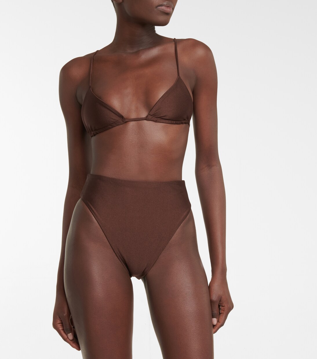 Incline high-rise bikini bottoms | Jade Swim