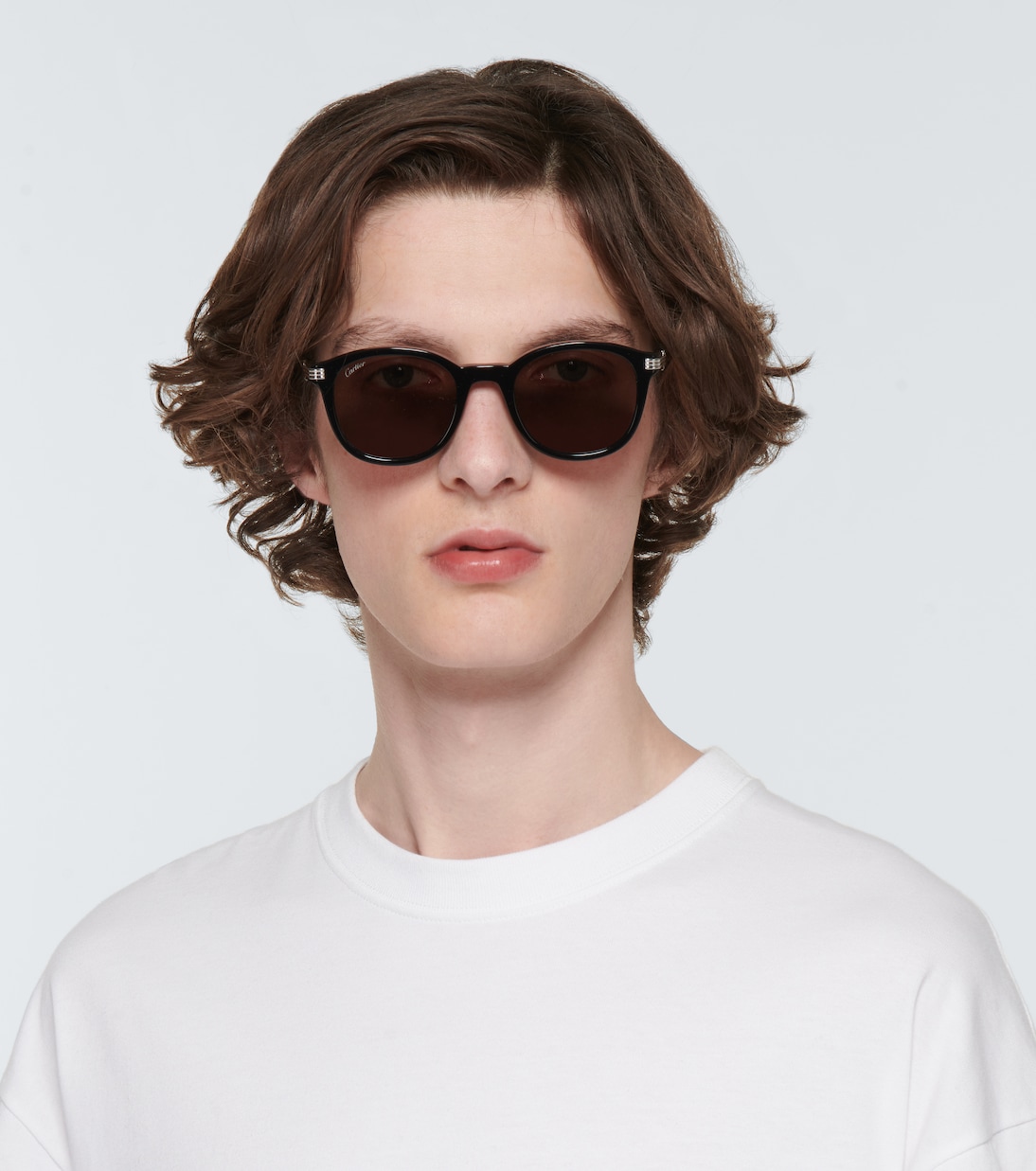 Rounded acetate sunglasses | Cartier Eyewear Collection