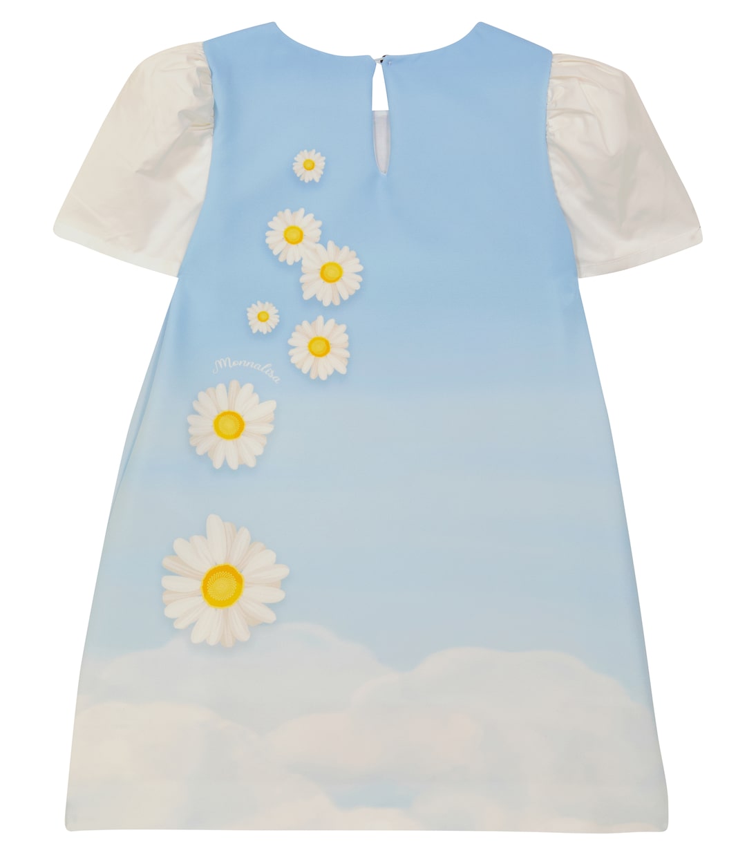 Printed crêpe dress | Monnalisa