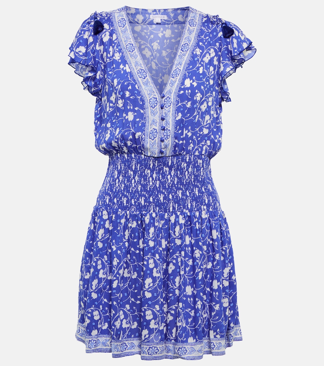 Rachel floral minidress | Poupette St Barth