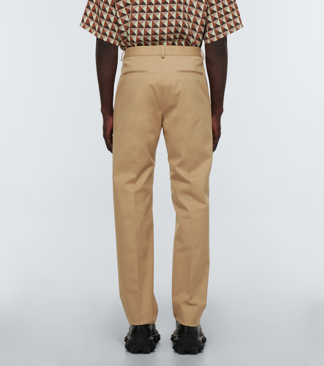 Pantalones rectos de algodón | Valentino