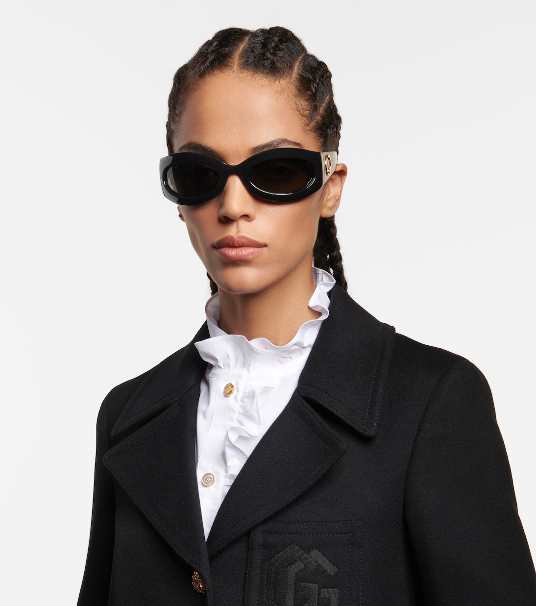 Oval sunglasses | Gucci