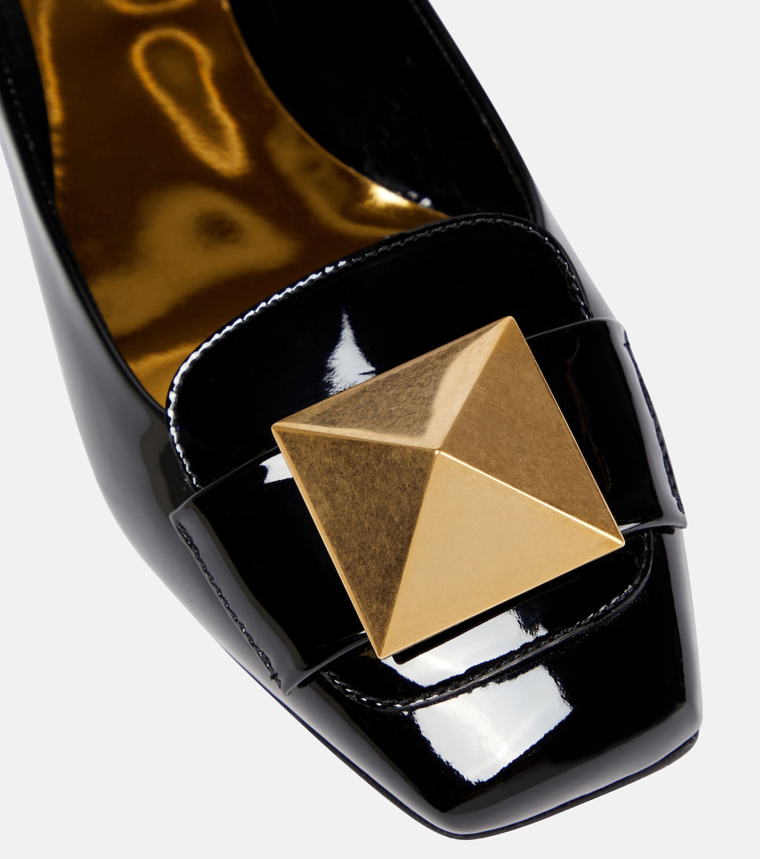 Ballerine One Stud in vernice | Valentino Garavani
