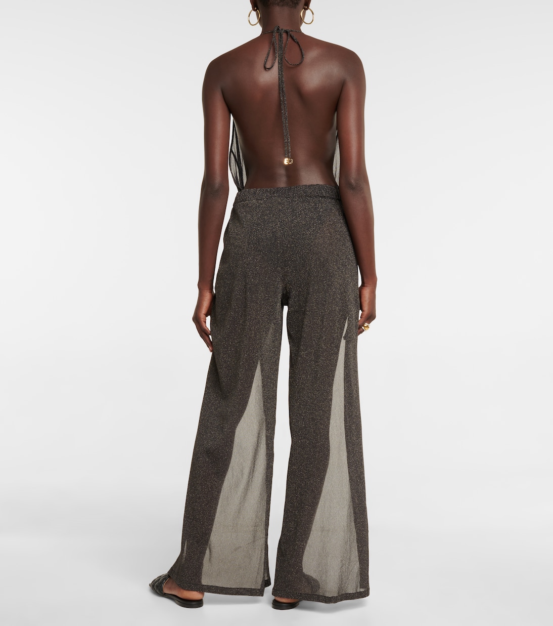 Semi-sheer jumpsuit | Balmain