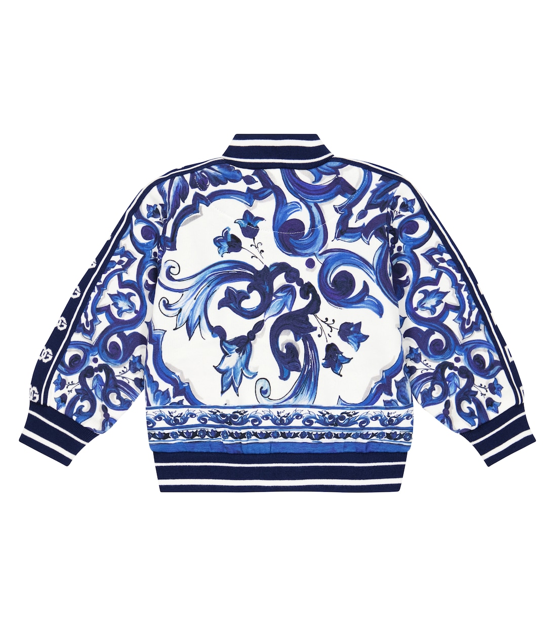Sudadera Majolica en punto de algodón | Dolce&Gabbana Kids