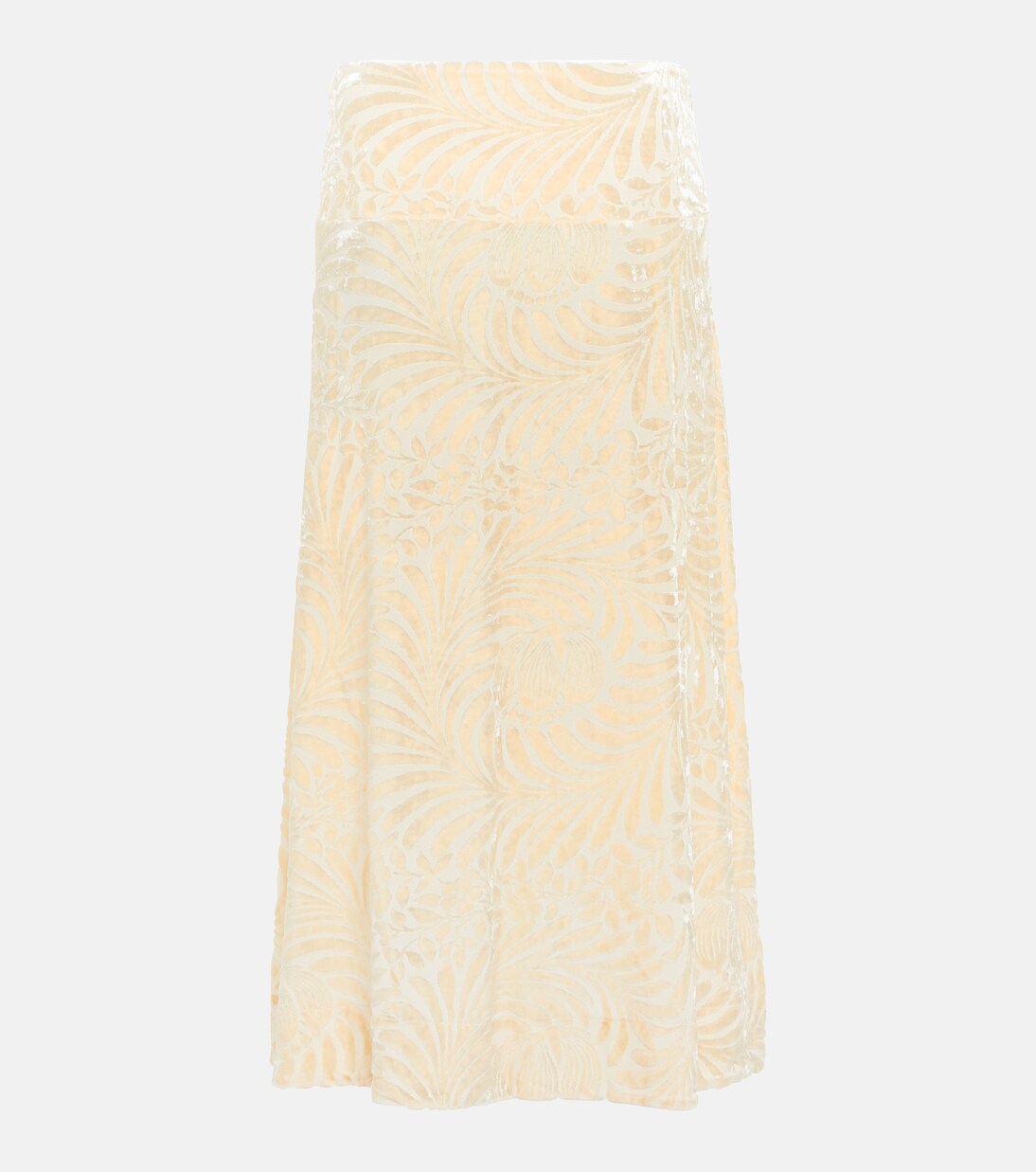 Jupe midi en jacquard | Jil Sander