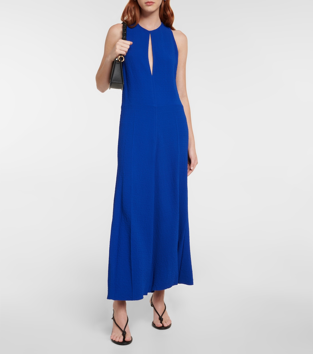 Crêpe cutout maxi dress | Victoria Beckham