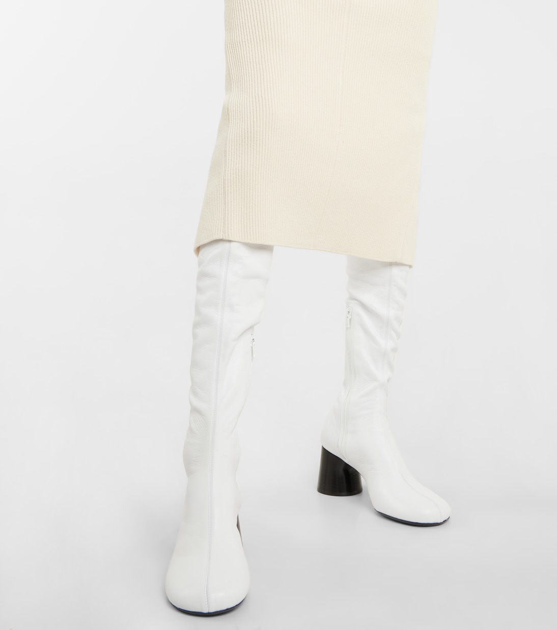 Botas mosqueteras Admiral de piel | Khaite