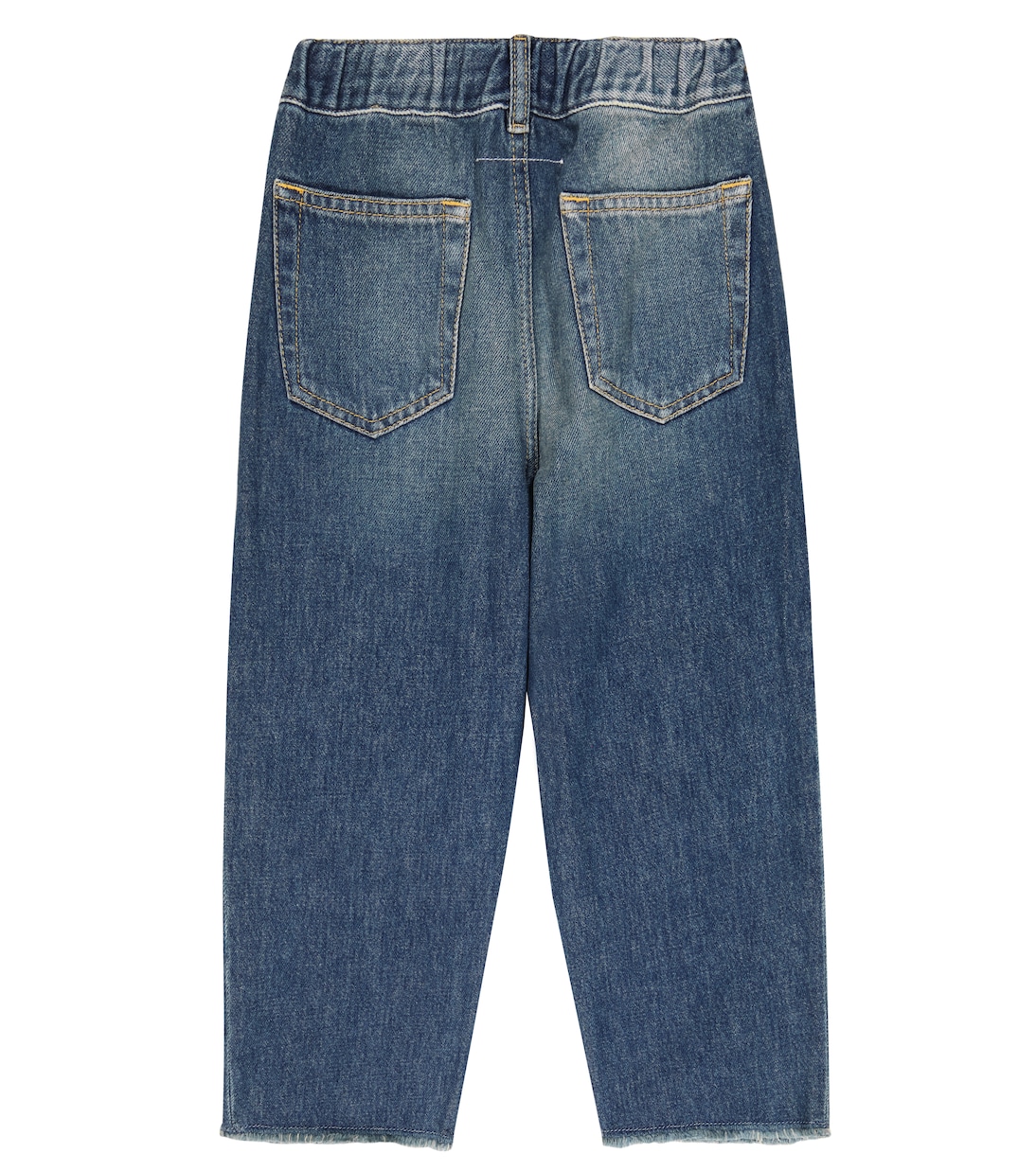 Jeans a gamba larga e vita alta | MM6 Maison Margiela Kids