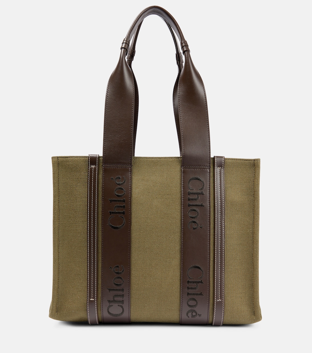 Cabas Woody Medium en lin | Chloé