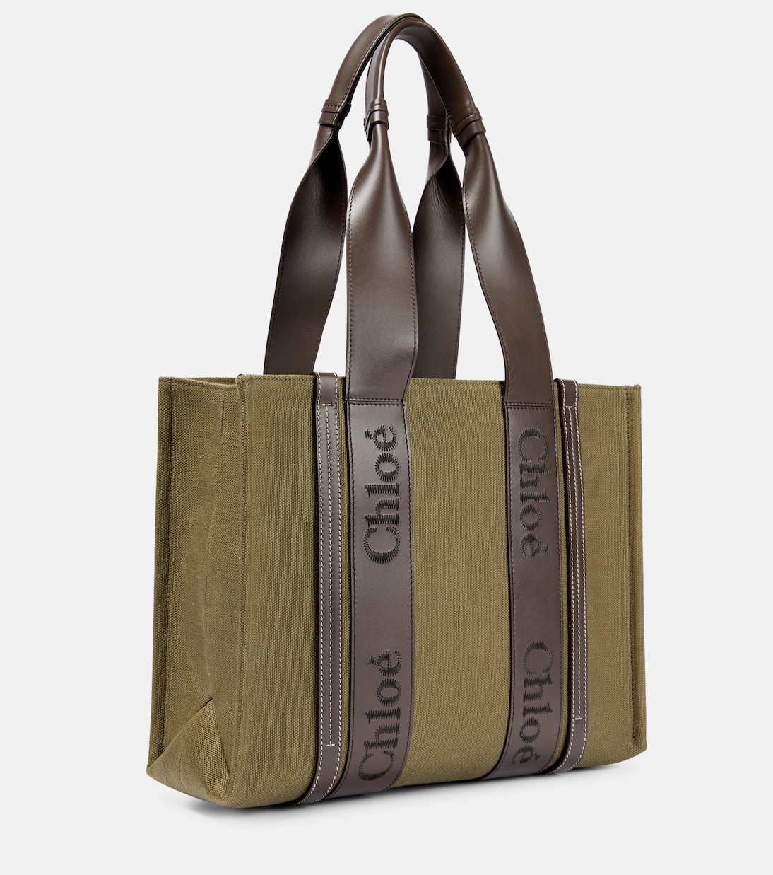 Cabas Woody Medium en lin | Chloé