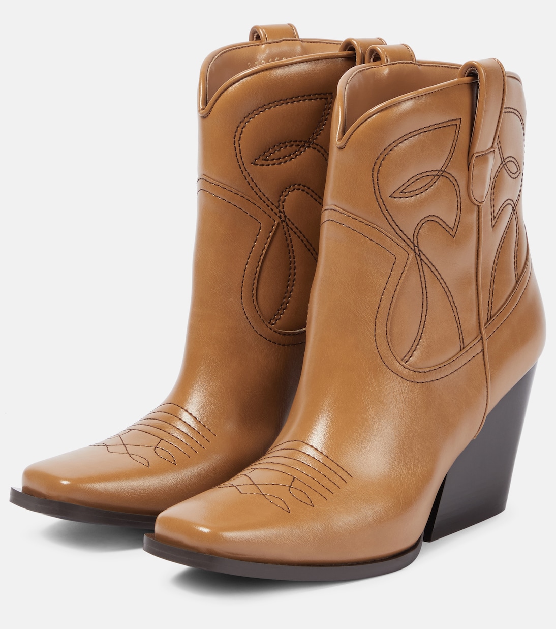 Bottines santiags en cuir synthétique | Stella McCartney