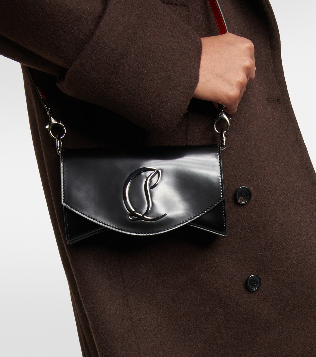 Schultertasche Loubi54 aus Lackleder | Christian Louboutin