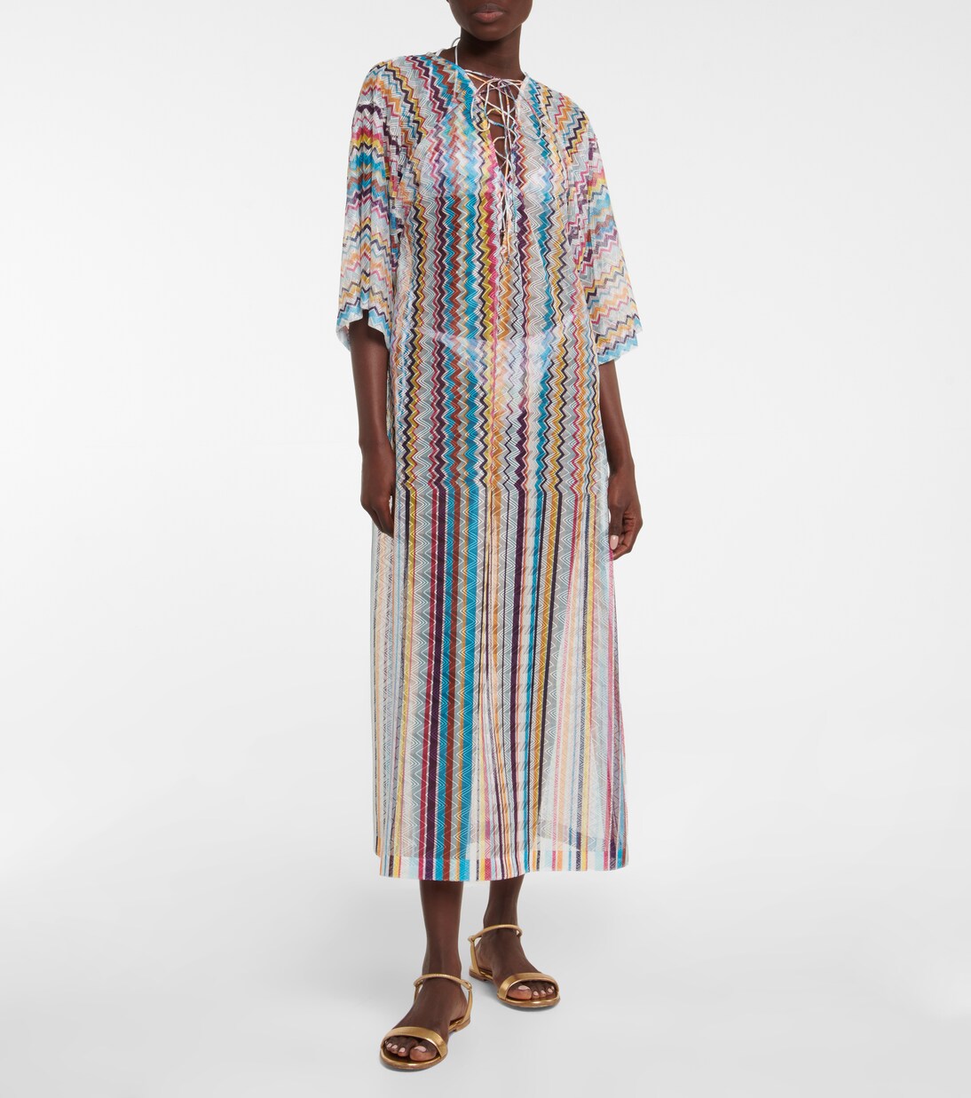 Zig-zag knit kaftan | Missoni Mare