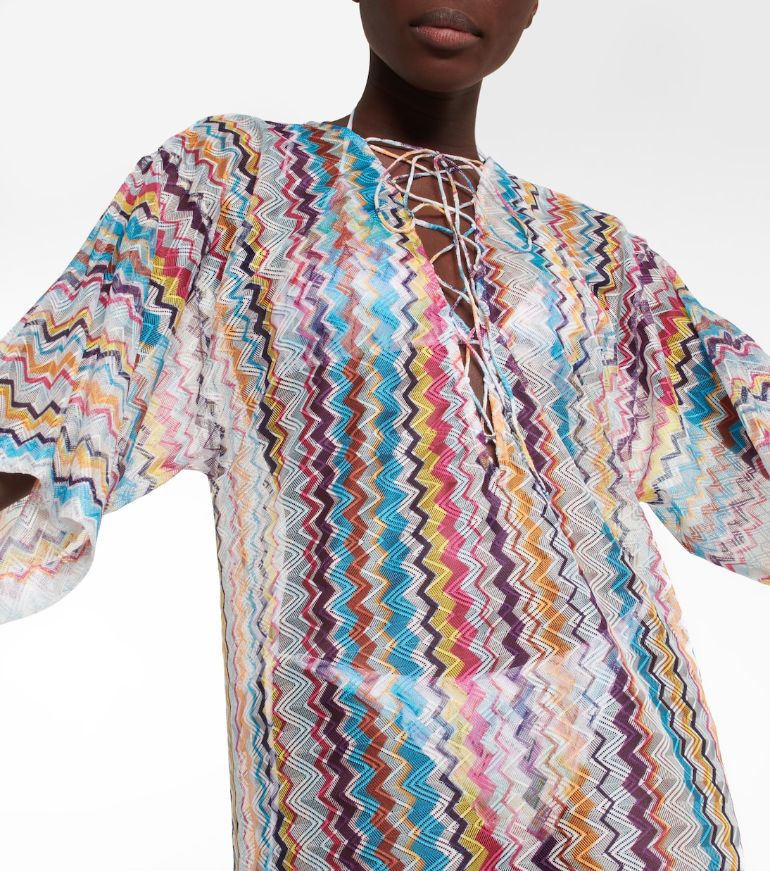 Zig-zag knit kaftan | Missoni Mare