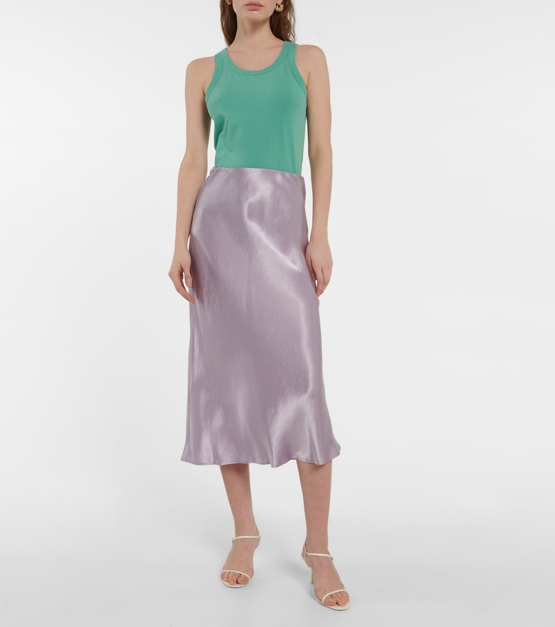 Noemi cotton-blend jersey tank top | Max Mara