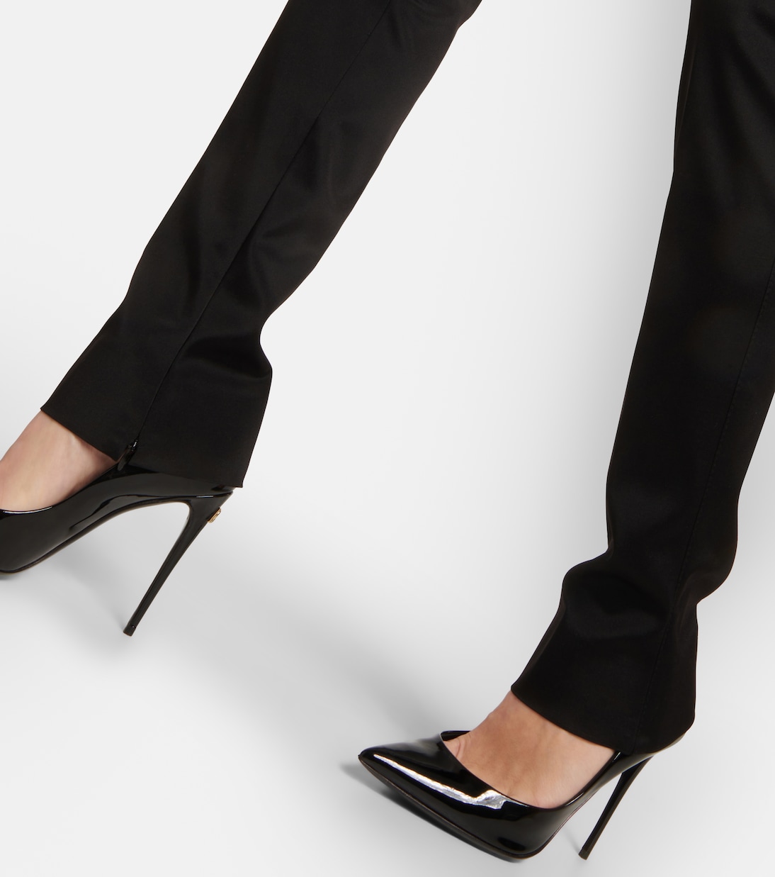 x Kim - Pantaloni slim a vita alta | Dolce&Gabbana