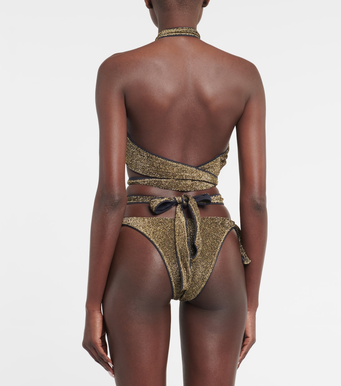 Lurex® bikini bottoms | Reina Olga