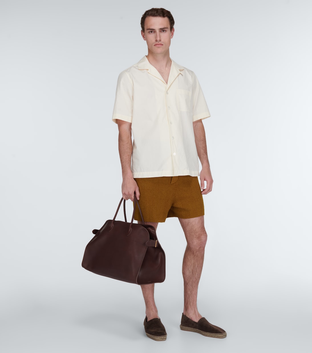 Shorts Bronte en felpa de algodón | Nanushka