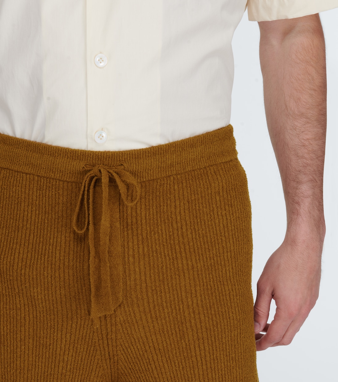 Shorts Bronte en felpa de algodón | Nanushka