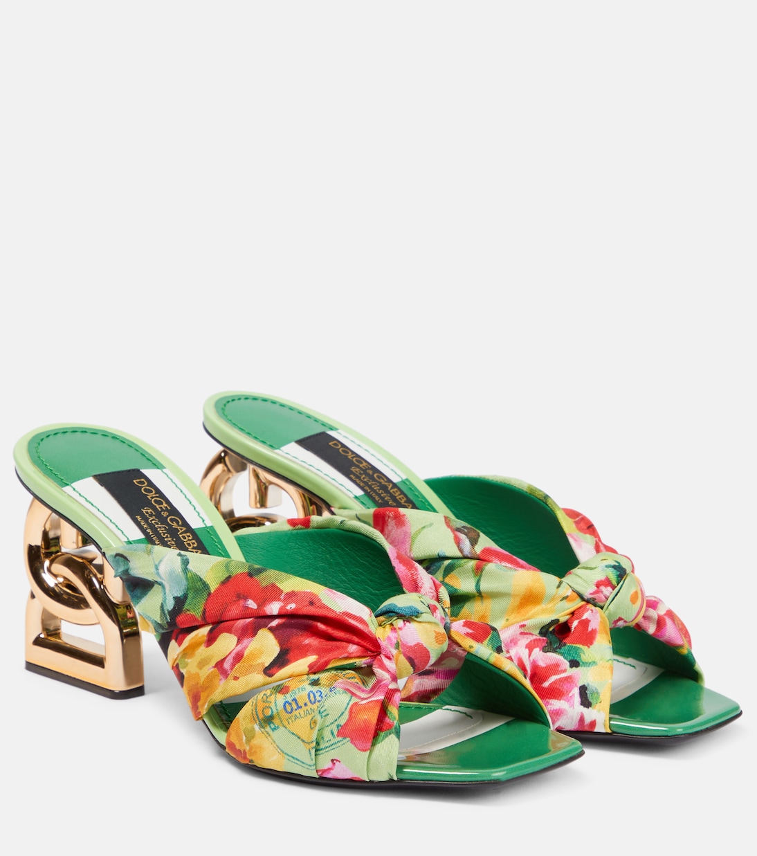 Mules Portofino imprimées | Dolce&Gabbana