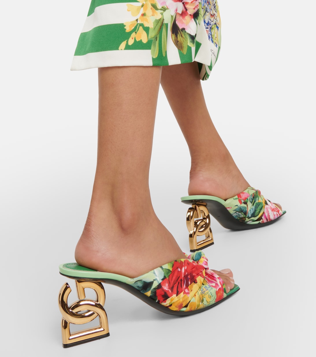 Mules Portofino imprimées | Dolce&Gabbana