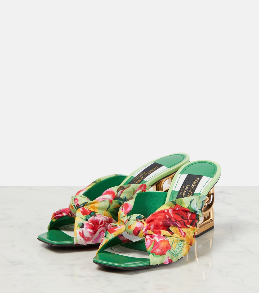 Mules Portofino imprimées | Dolce&Gabbana