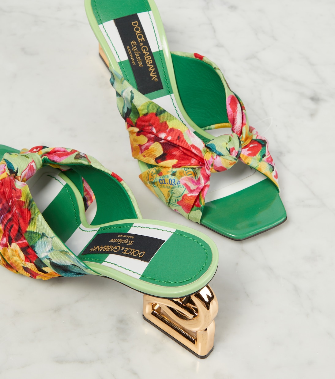 Mules Portofino imprimées | Dolce&Gabbana