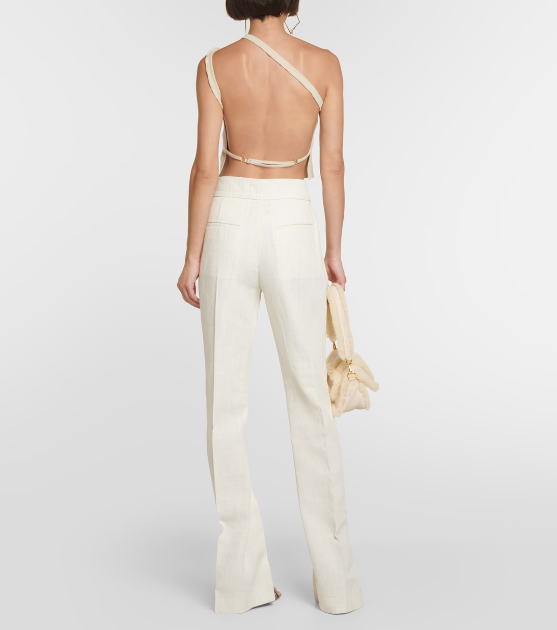 Pantaloni Tibau in misto lino | Jacquemus