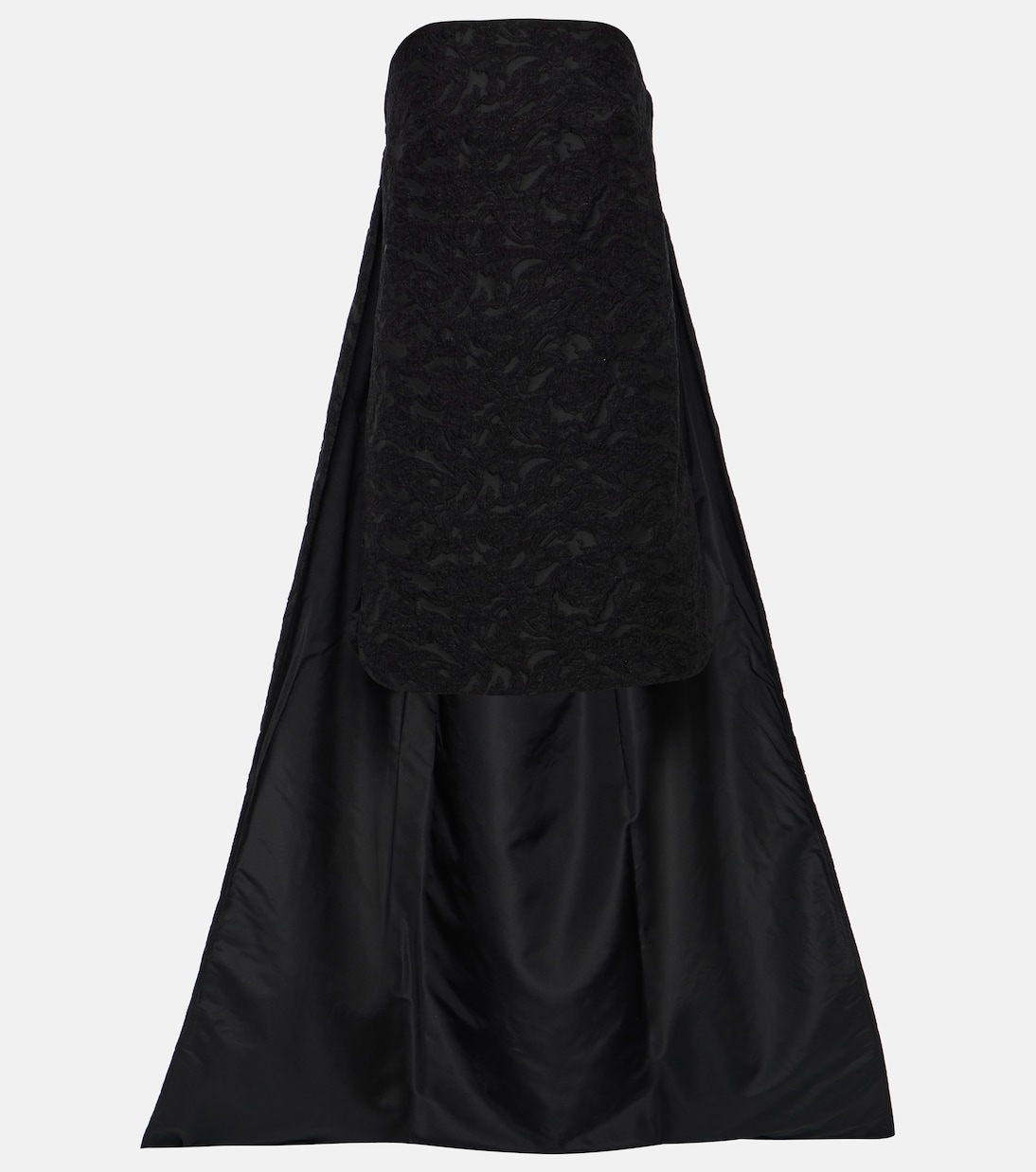 Strapless paneled jacquard minidress | Max Mara