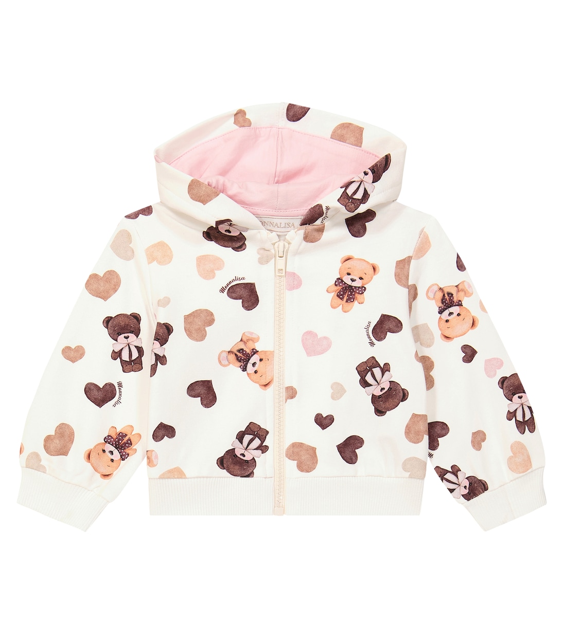 Baby - Felpa con cappuccio in pile | Monnalisa