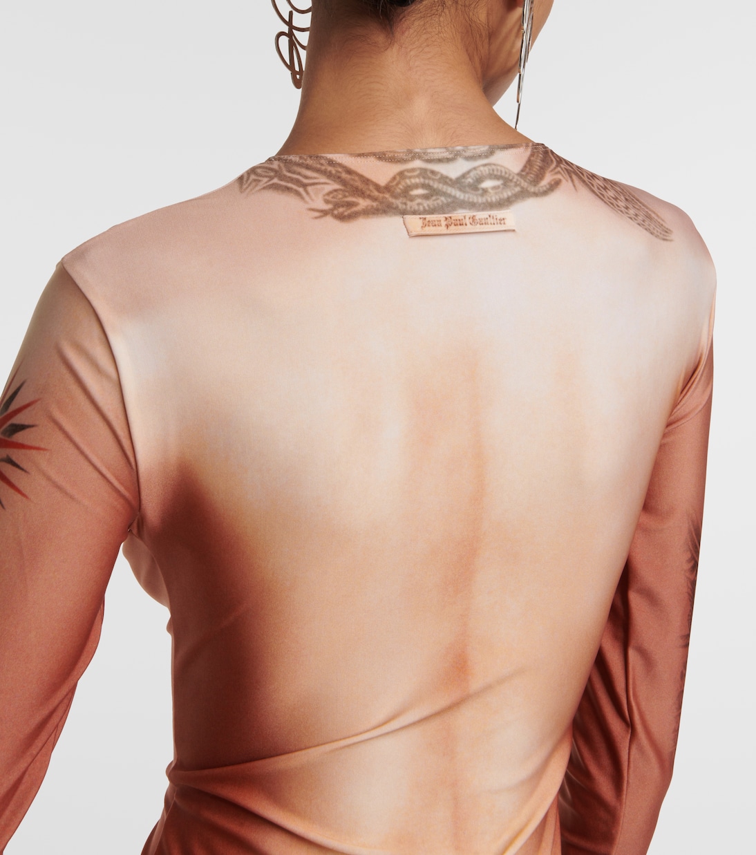 Tattoo Collection Maxikleid | Jean Paul Gaultier