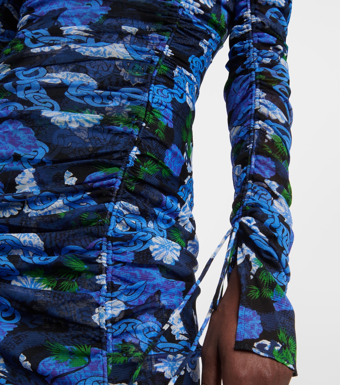 Bedrucktes Midikleid Corinne aus Mesh | Diane von Furstenberg