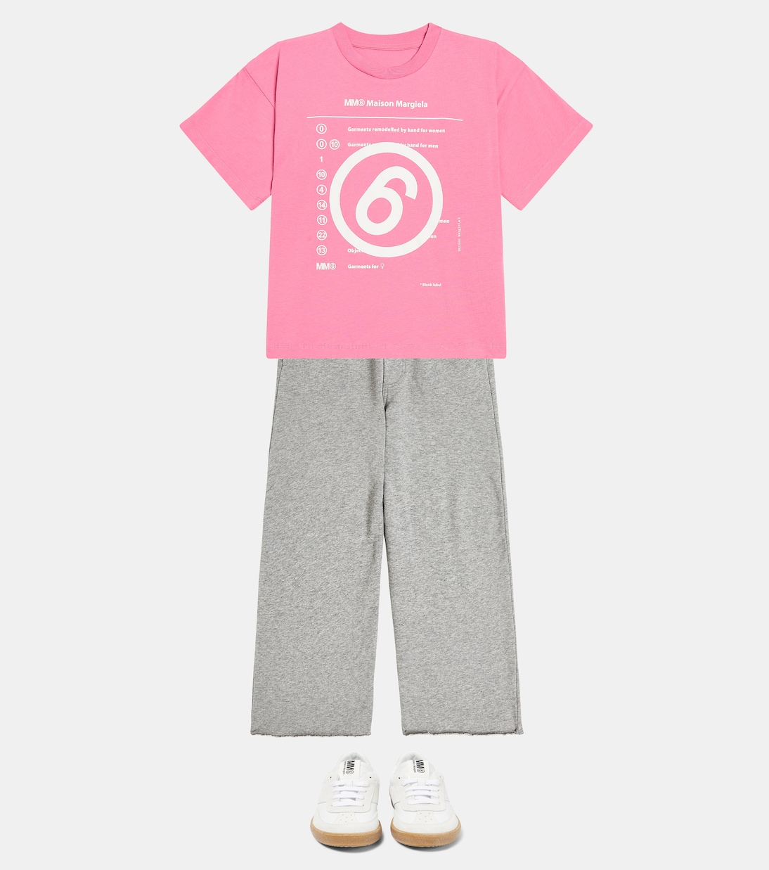 Bedrucktes T-Shirt aus Baumwoll-Jersey | MM6 Maison Margiela Kids