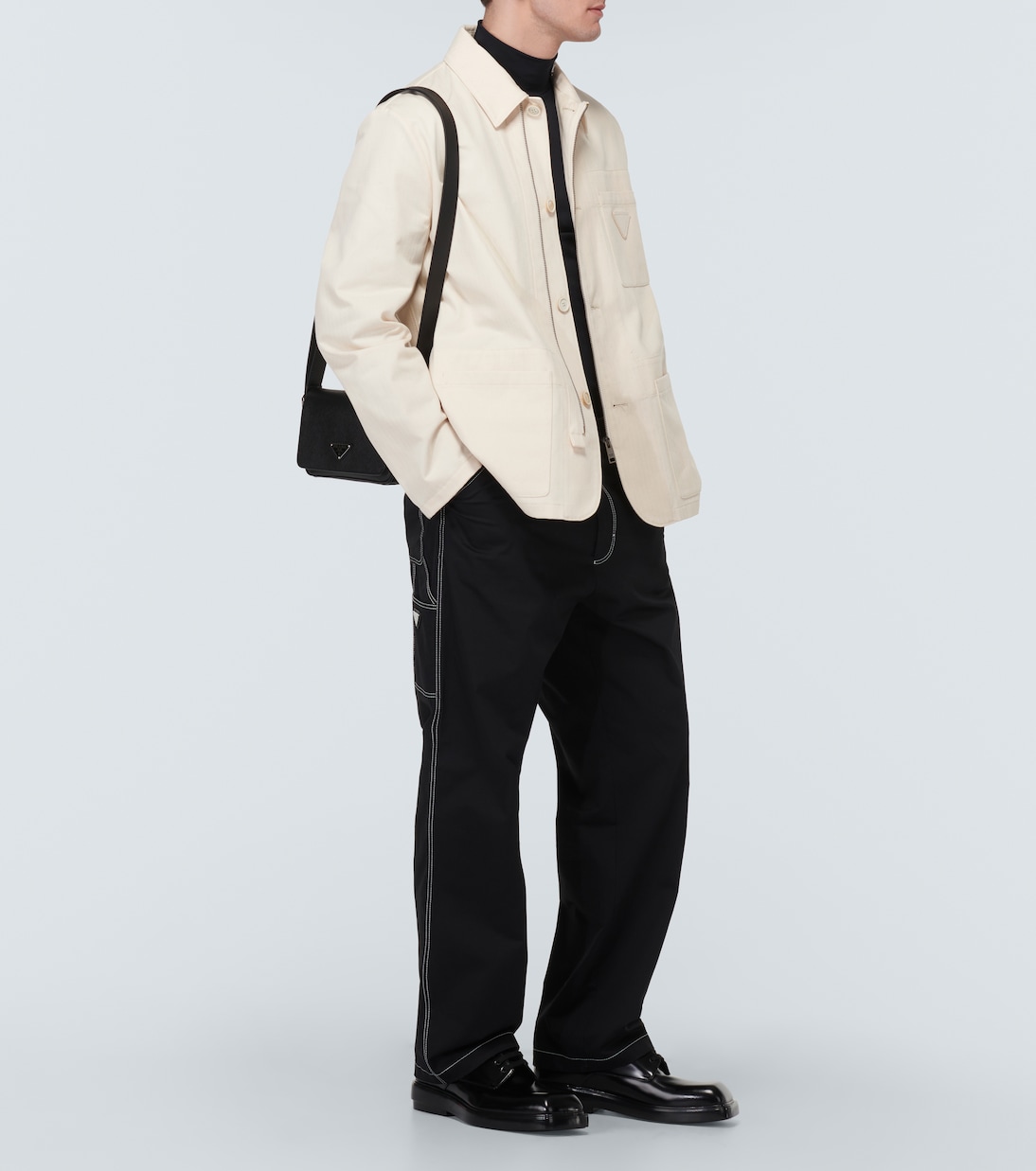 Giacca blouson in cotone | Prada