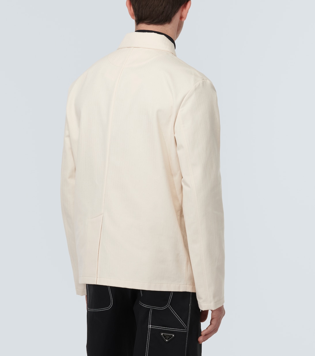 Giacca blouson in cotone | Prada