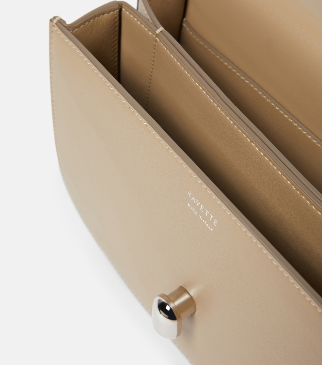 Schultertasche Tondo 22 aus Leder | Savette