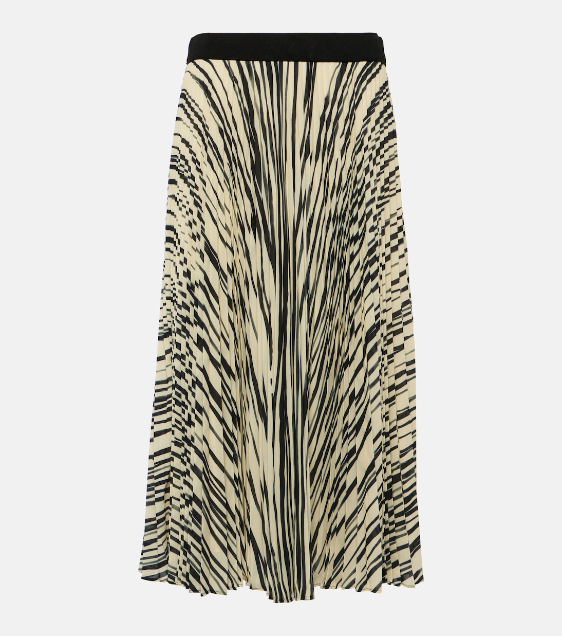 Falda midi plisada estampada | Proenza Schouler