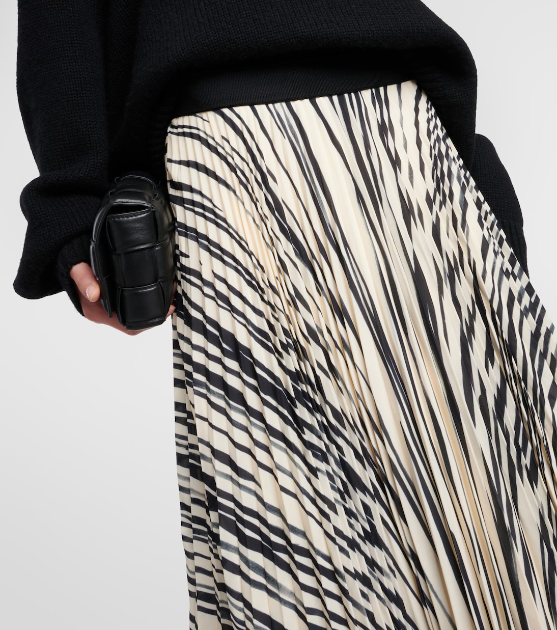 Falda midi plisada estampada | Proenza Schouler