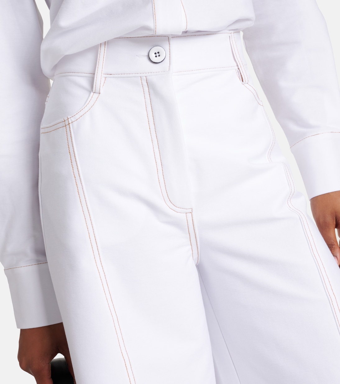 Leisure cotton-blend jersey culottes | Max Mara