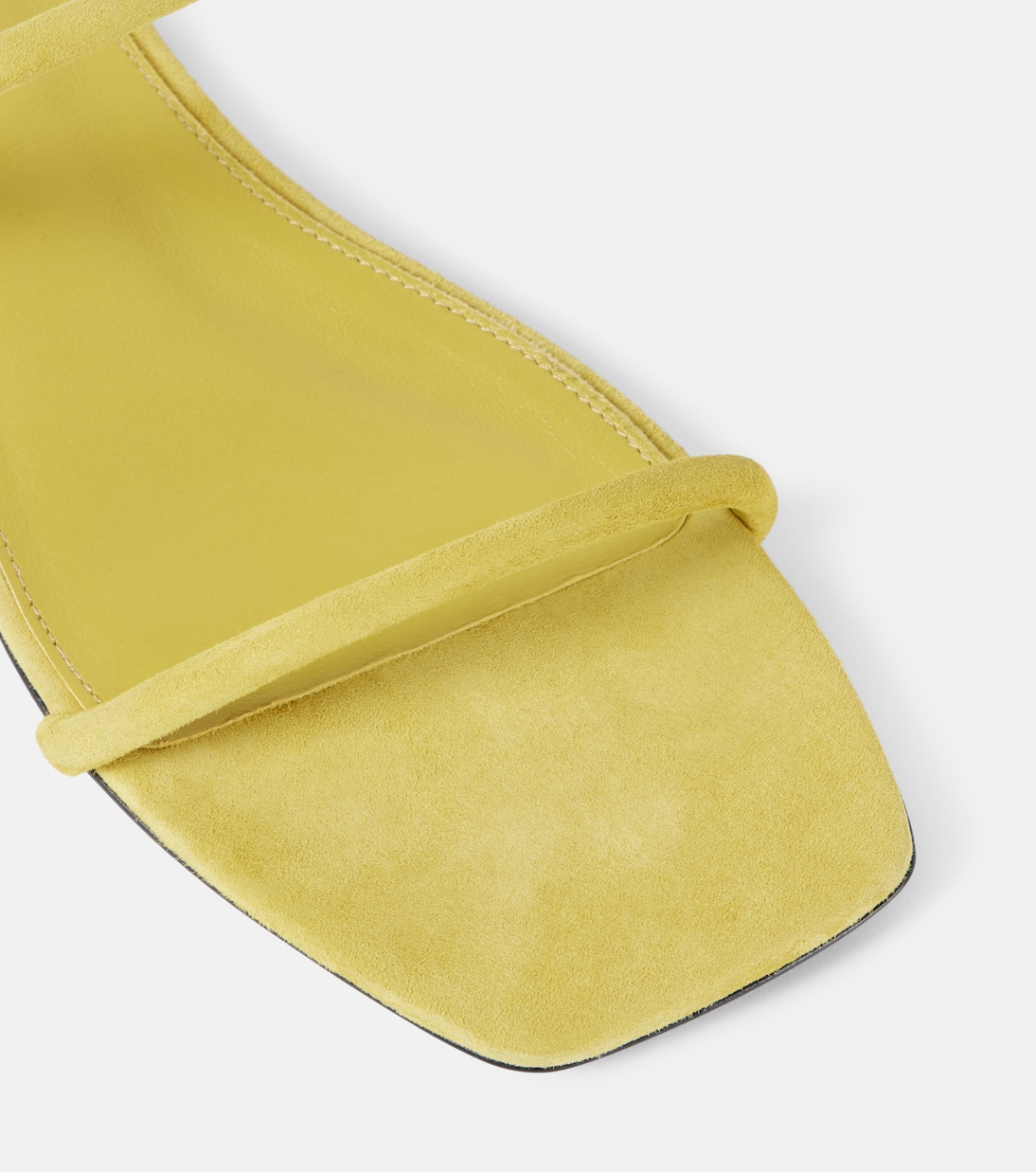 Mules The Minimalist en daim | Toteme