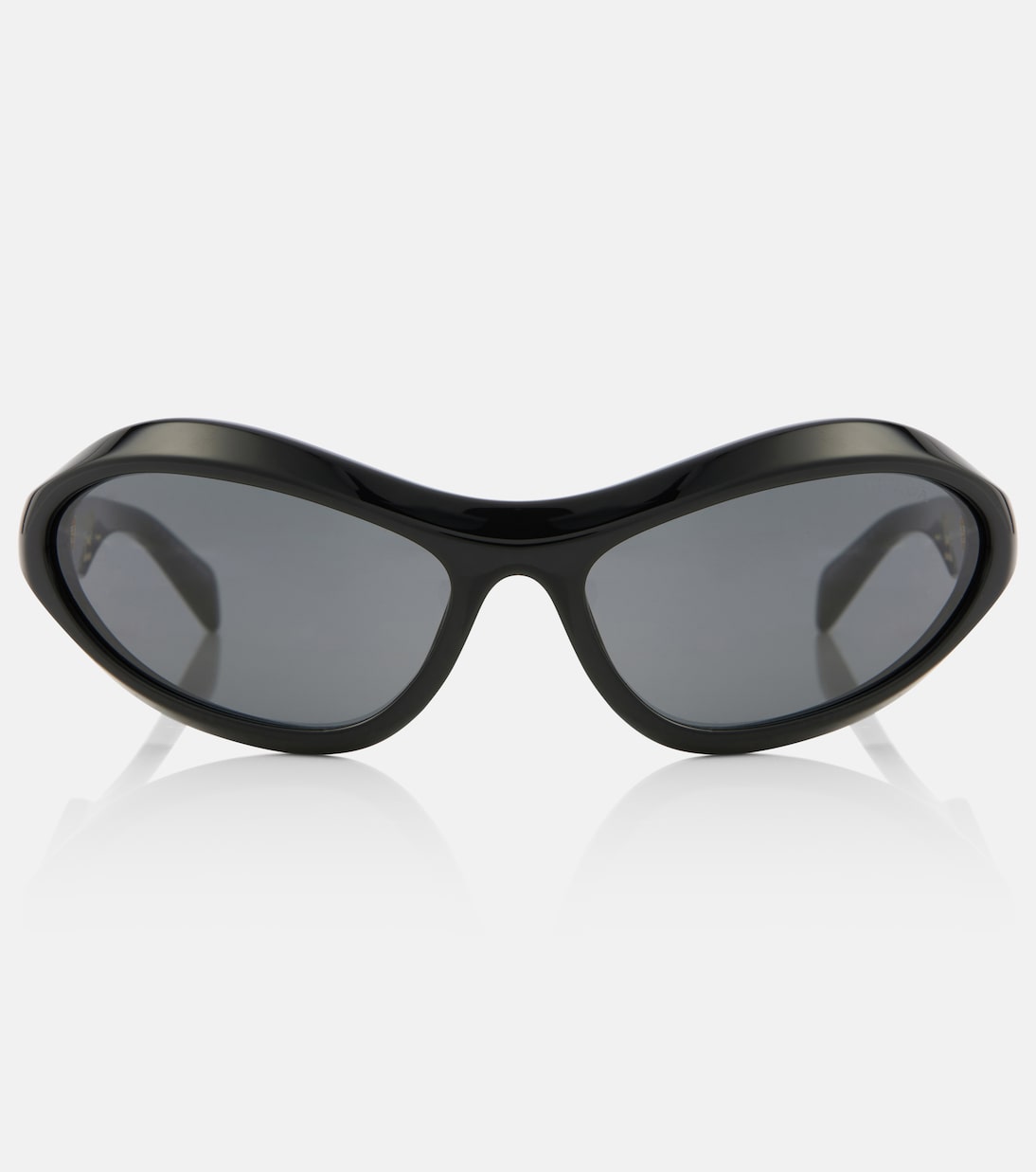Occhiali da sole PRADA a forma ovale per uno stile giovane e audace