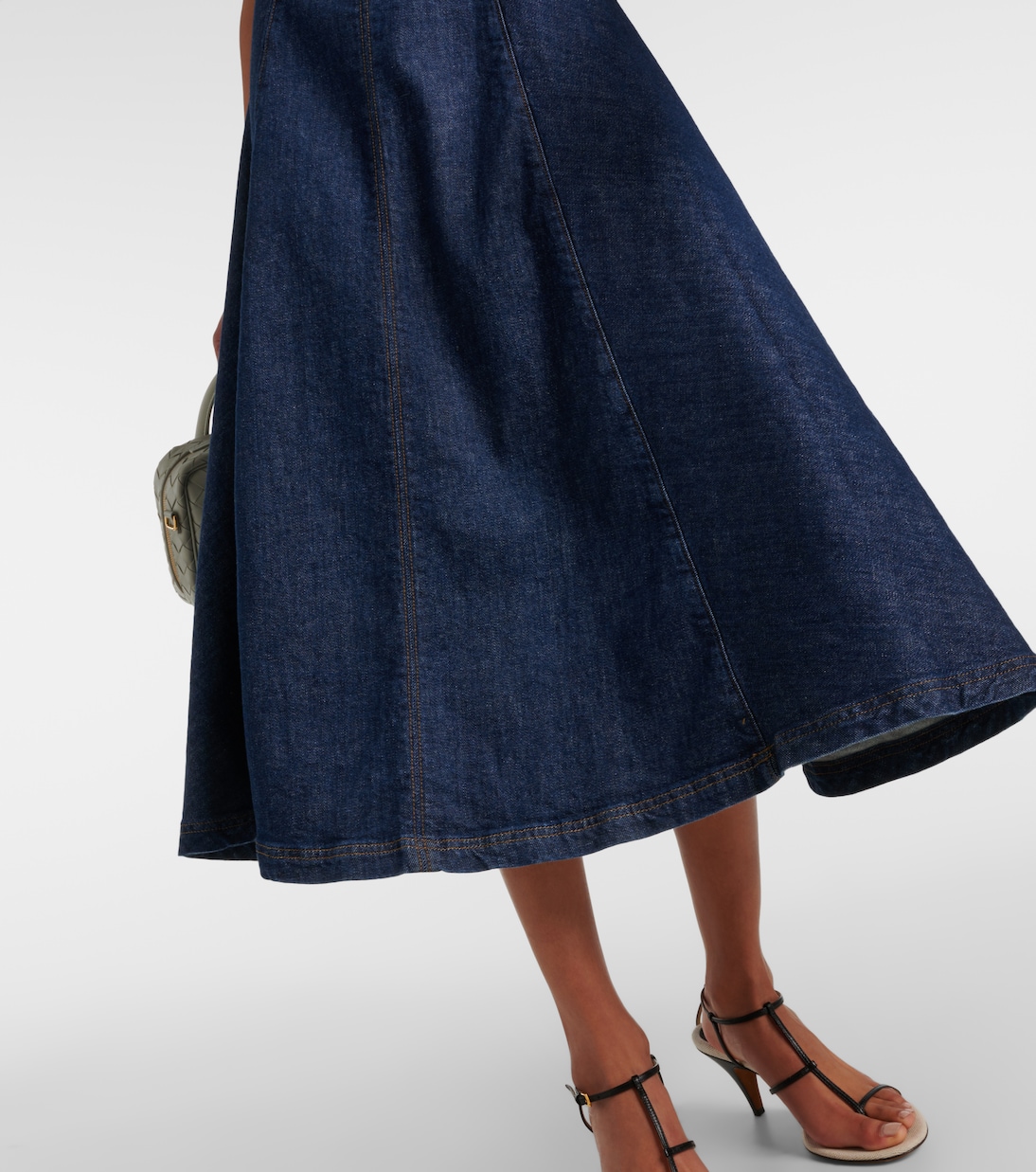 Cici denim midi dress | Simkhai