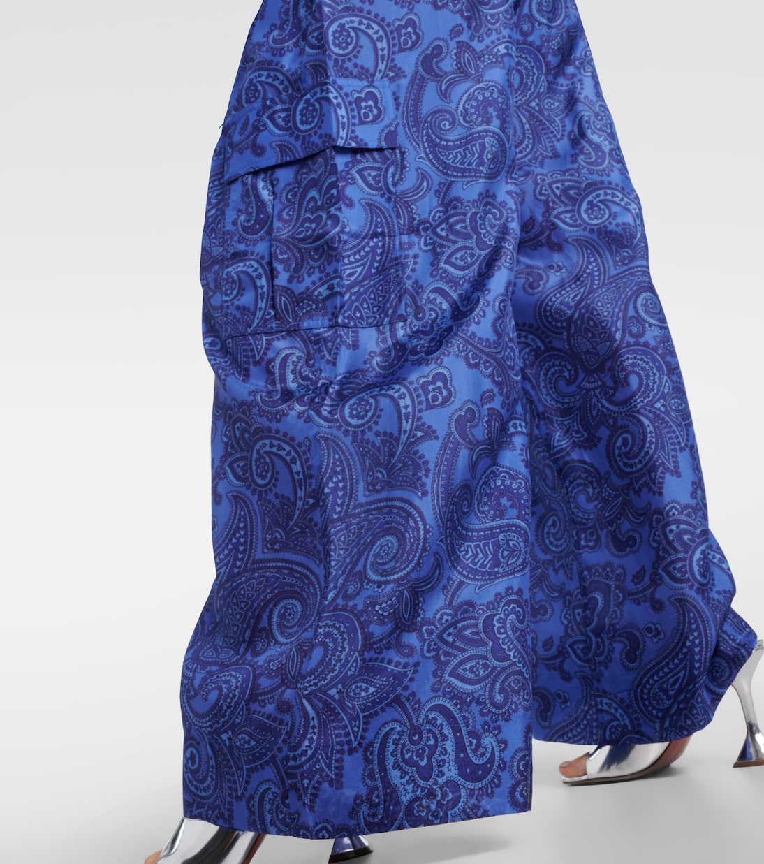 Pantalon ample Ottie imprimé en soie | Zimmermann