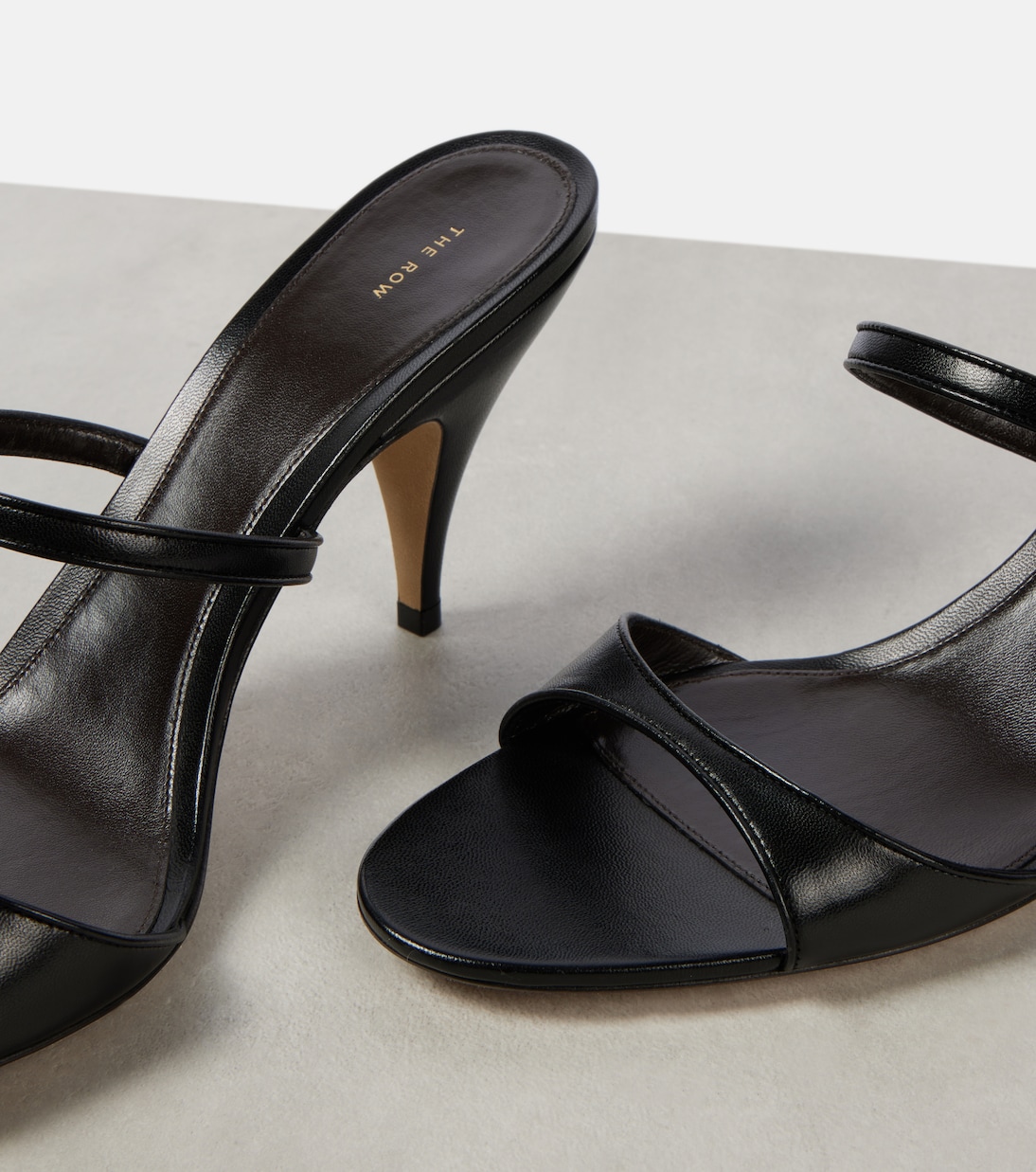 Sandalen Vika Knot 80 aus Leder | The Row