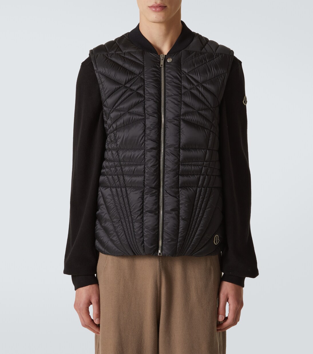 X Rick Owens Daunenweste Megapenta | Moncler Genius