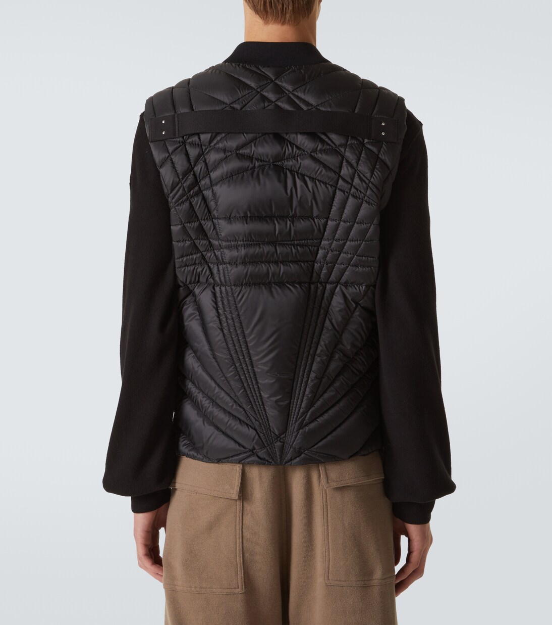 X Rick Owens Daunenweste Megapenta | Moncler Genius